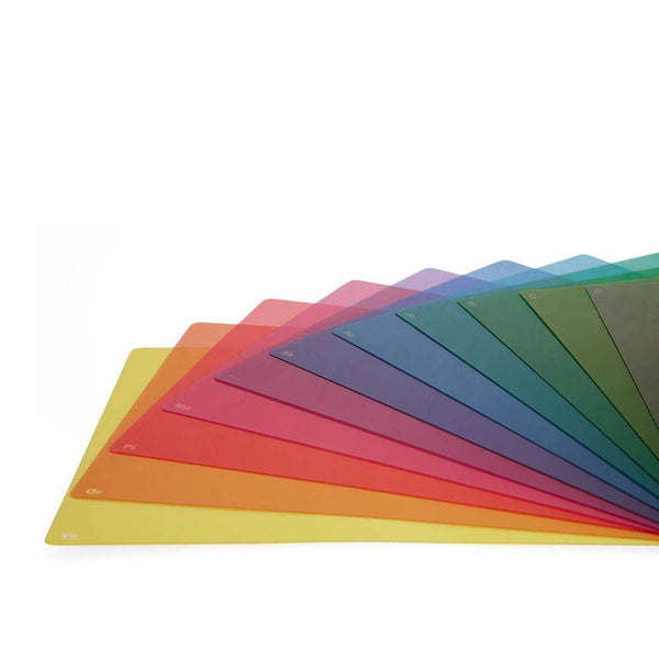 Assorted Coloured Overlays A4 10pk - EASE