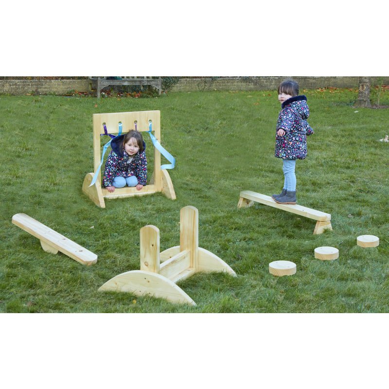 Beefy Teeter Totter Obstacle Course - EASE