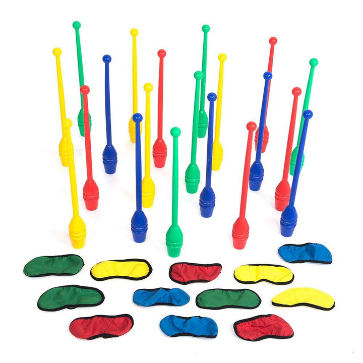 Blindfold/Skittle Game Team Building Game - EASE