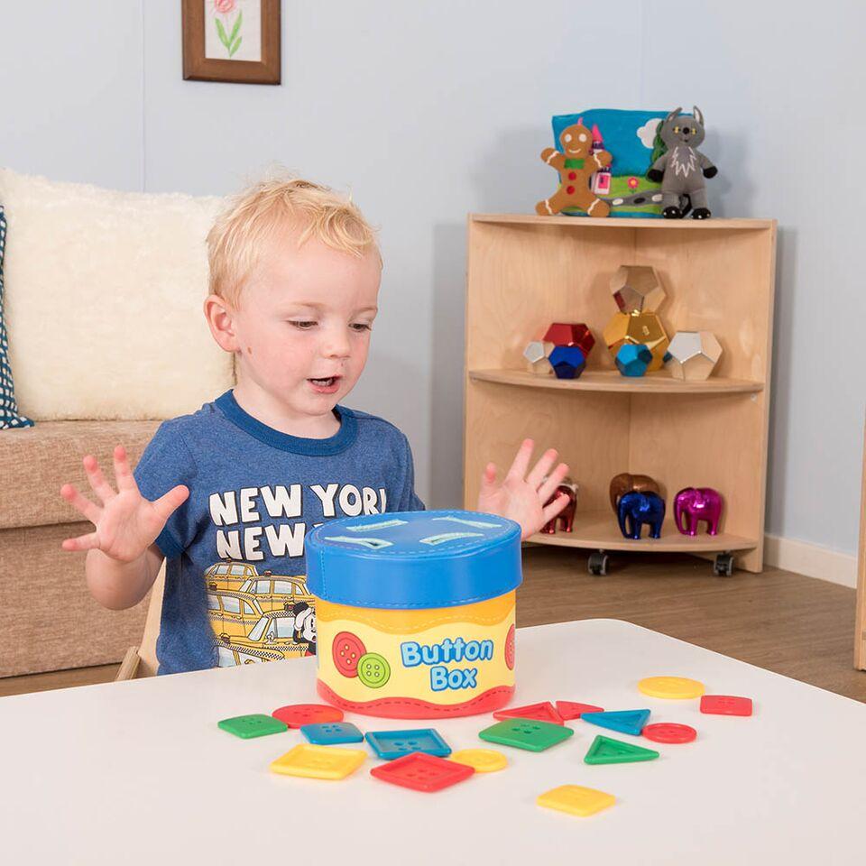 Button Size Sorting Box 2 - 3 yrs| Babies & Toddlers| Beads Buttons ...