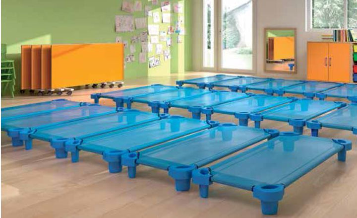 Buy 5 Stackable Beds, Sheets And Trolley - EASE