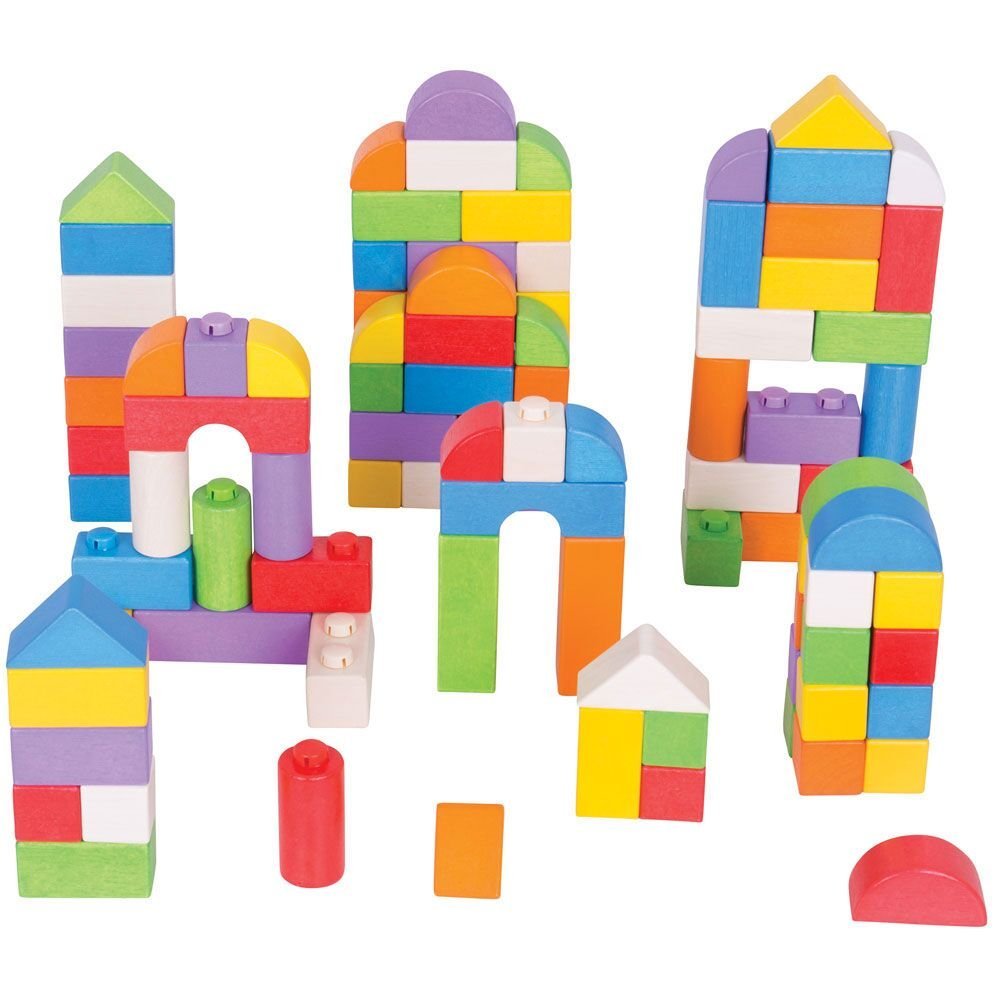 Click Blocks - Coloured - 100pce Construction| Early Construction ...