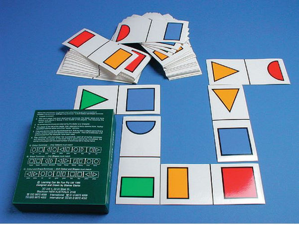 Colour Shape Or Both Dominoes - EASE