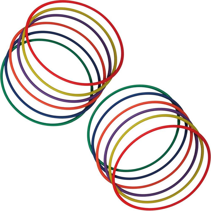 Coloured Hula Hoops 75cm 12pk - EASE