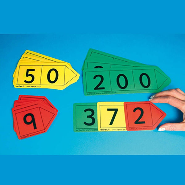 Colourful Hundreds Place Value Arrows Teacher 27pk - EASE