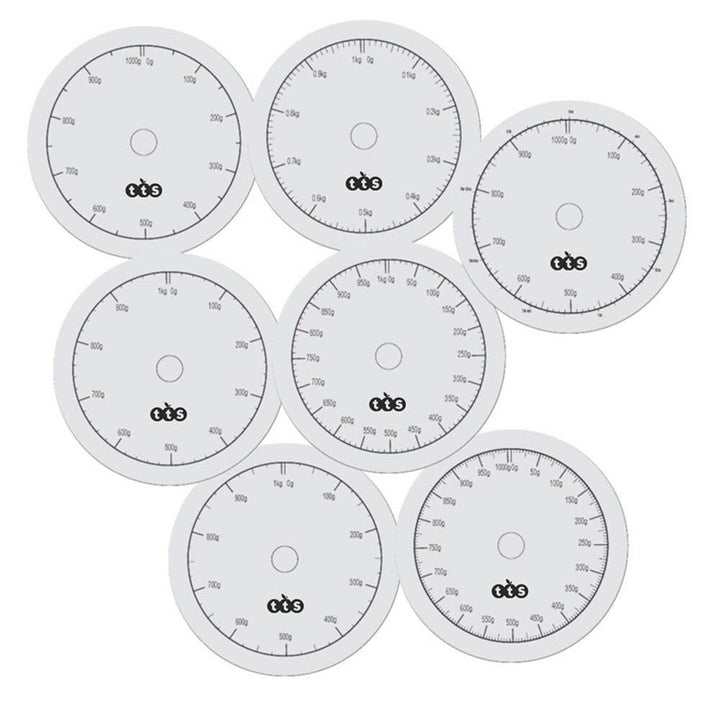 Colourful Multi Weight Scales 3pk - EASE