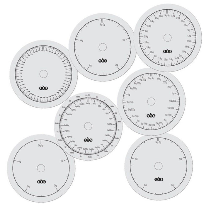 Colourful Multi Weight Scales 3pk - EASE