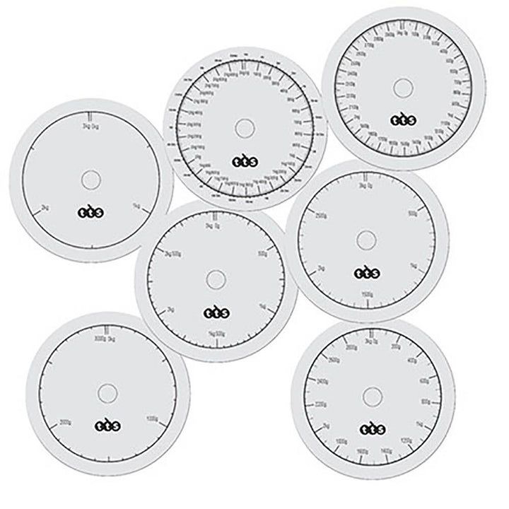 Colourful Multi Weight Scales 3pk - EASE