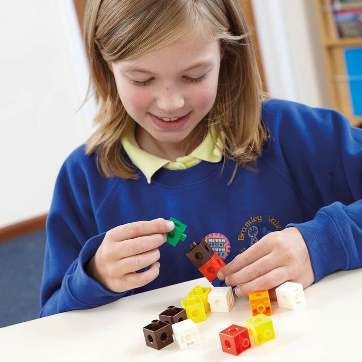 Colourful Snap Counting Cubes 1000pk - EASE