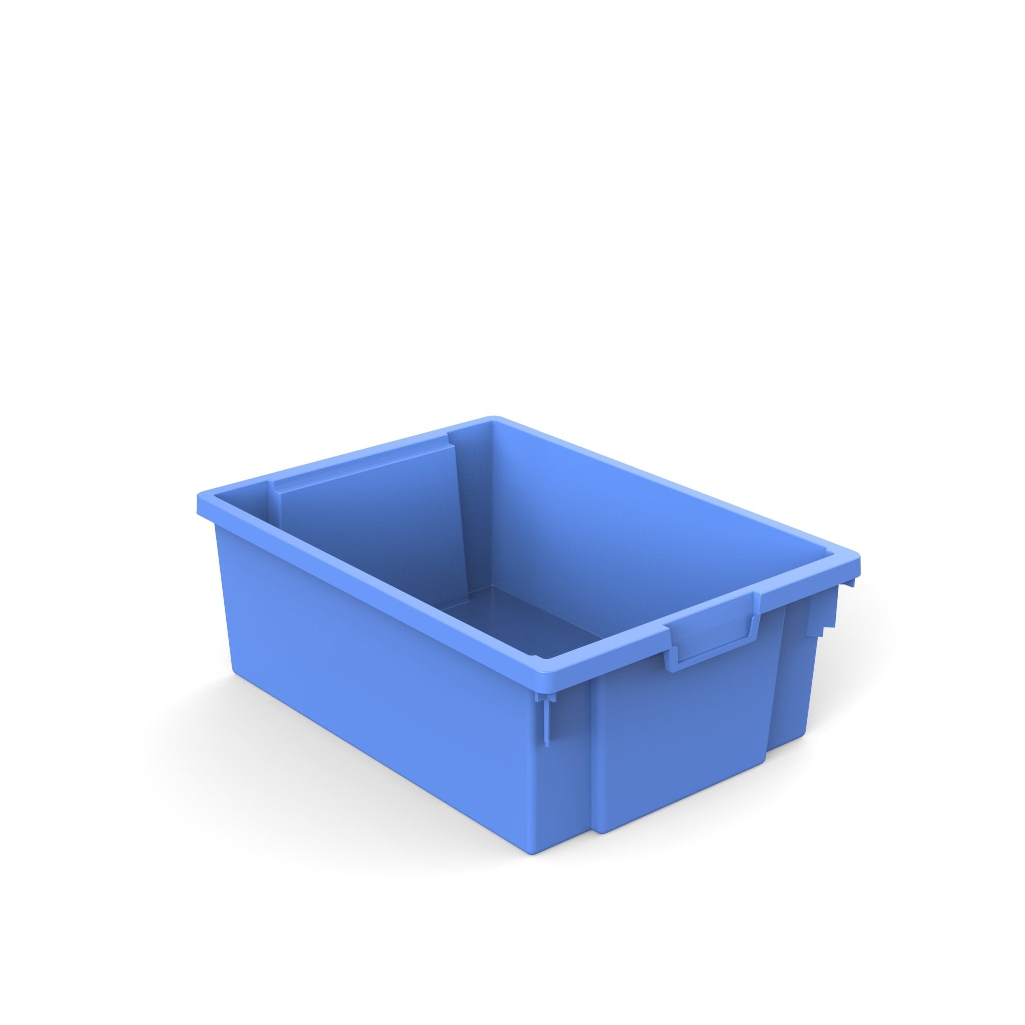 3deep Storage Container Deep Plastic Storage Container/Tray Blue – EASE