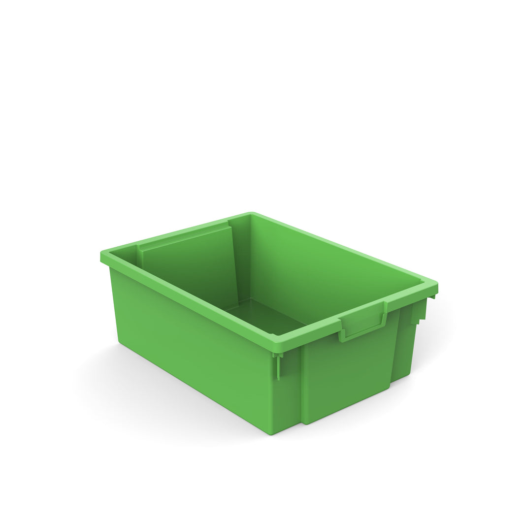 Deep Plastic Storage Container/Tray  Green