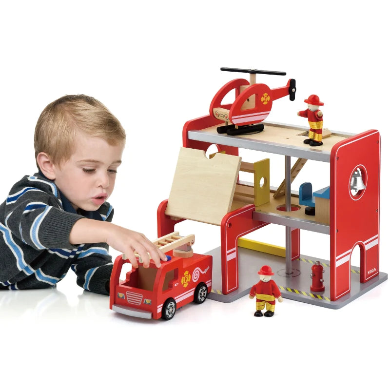 Fire Station w/ Accessories