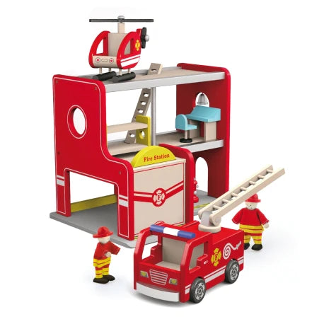 Fire Station w/ Accessories