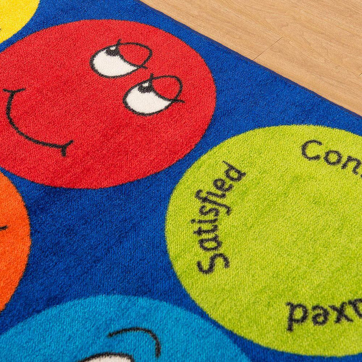 Emotions Mat Rug Emotions Faces Interactive Rectangular Rug – EASE