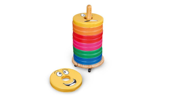 English Emotions Donut Cushion trolly - set of 12 - EASE