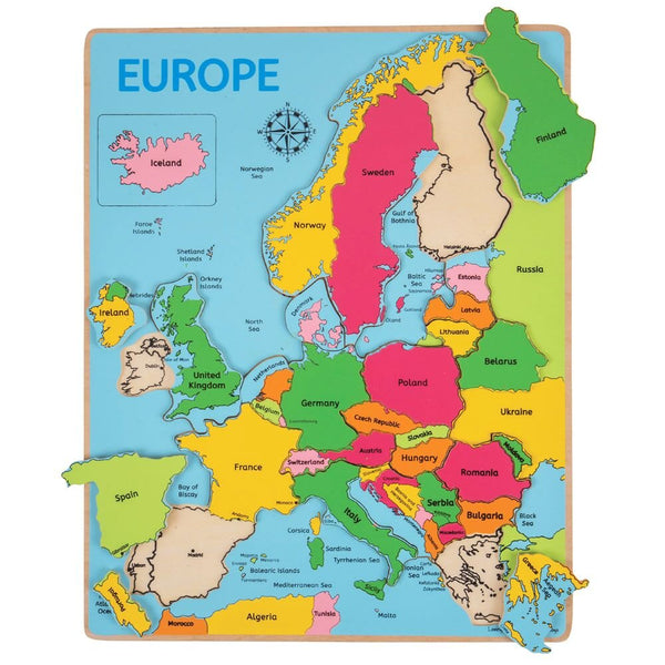 Europe Inset Puzzle - EASE