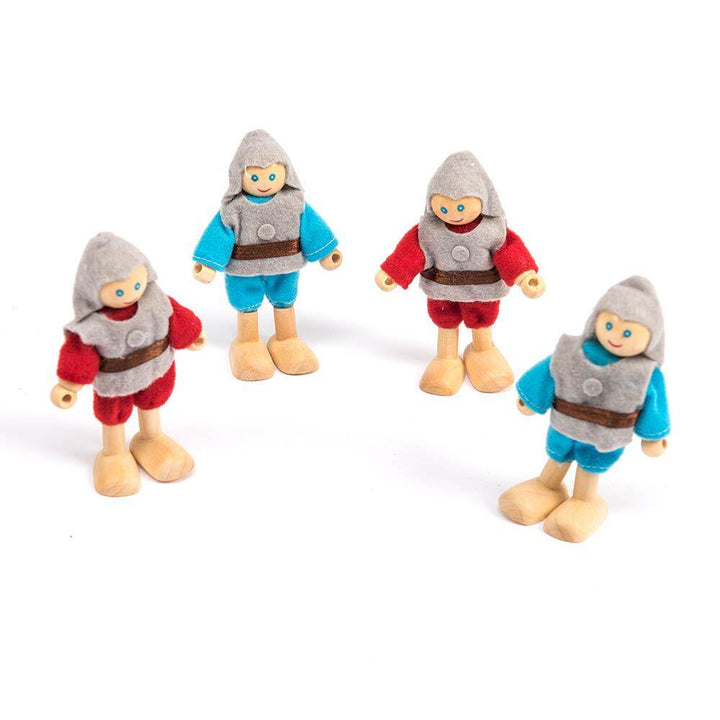 Fairy Tale and Medieval Wooden Small World Figures - EASE