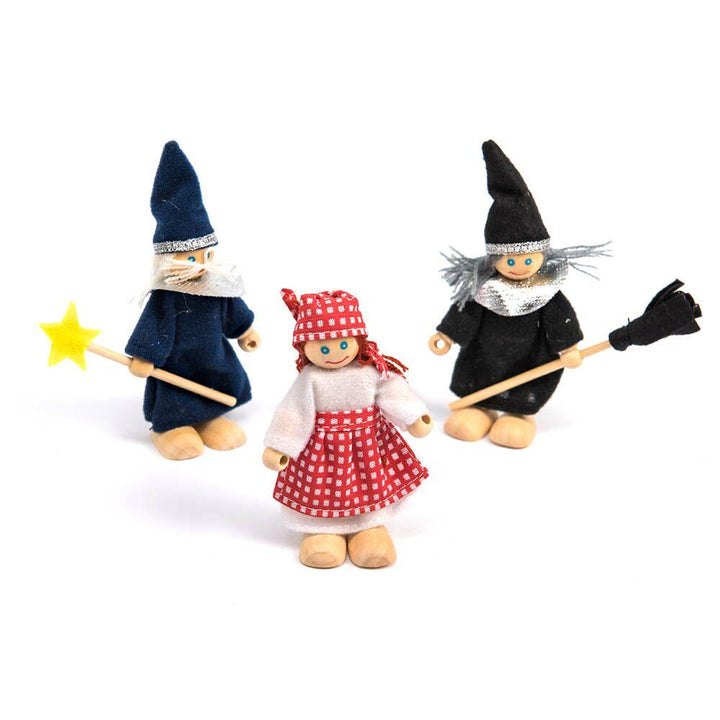 Fairy Tale and Medieval Wooden Small World Figures - EASE