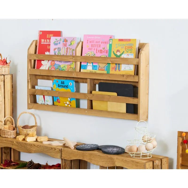 Flat Fencing Wall Bookcase - Horizontal - EASE
