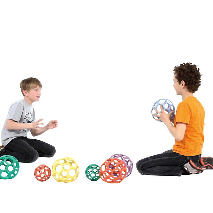 Flexigrab Rubber Balls 10cm 6pk - EASE