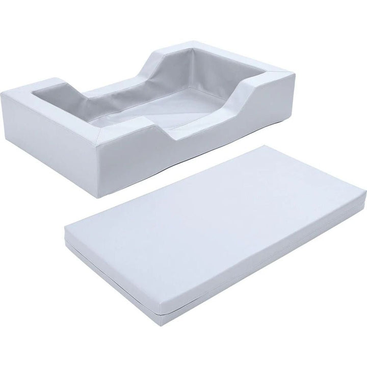 Foam bed with cut outs - grey - EASE