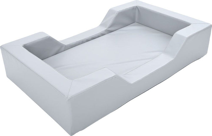 Foam bed with cut outs - grey - EASE