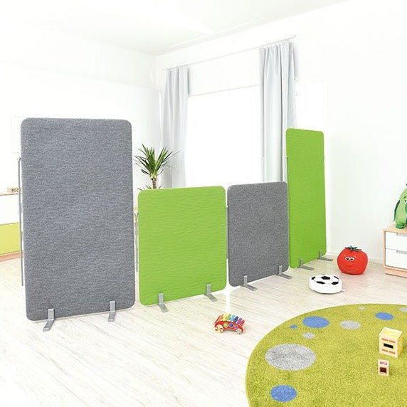 Freestanding Privacy Silencing Screens - All sizes - Green/Grey - EASE