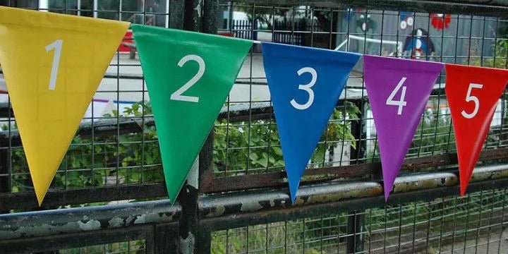 Giant Number Bunting 1 to 20 – EASE