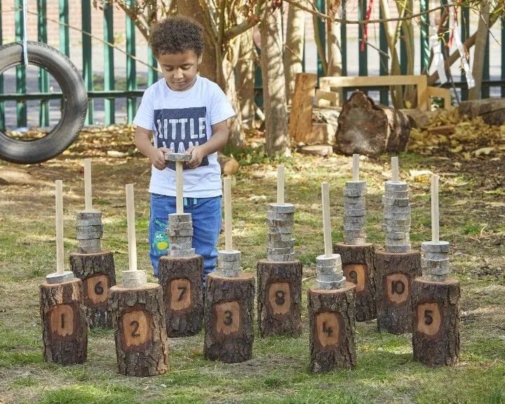 Giant Playground Counting Tree Rings - Set of 10 – EASE