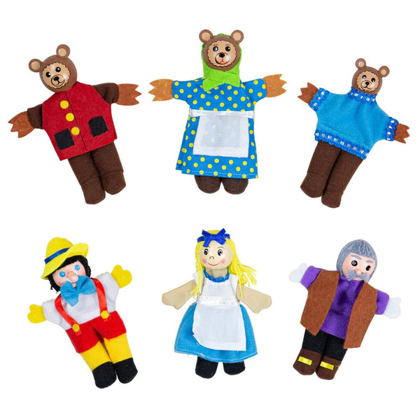 Goldilocks Finger Puppets - EASE