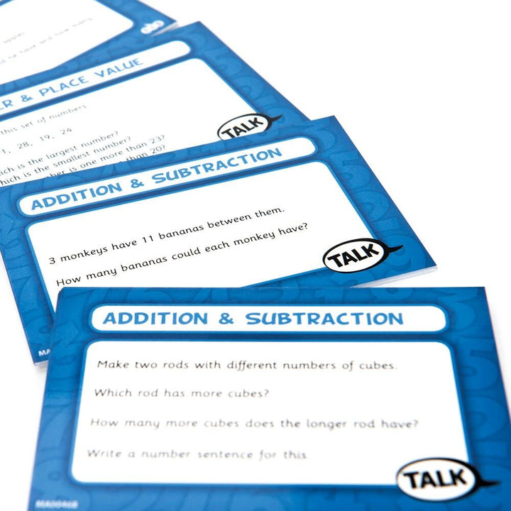 Graded Maths Problem Solving Cards 100pk Set 1 - EASE