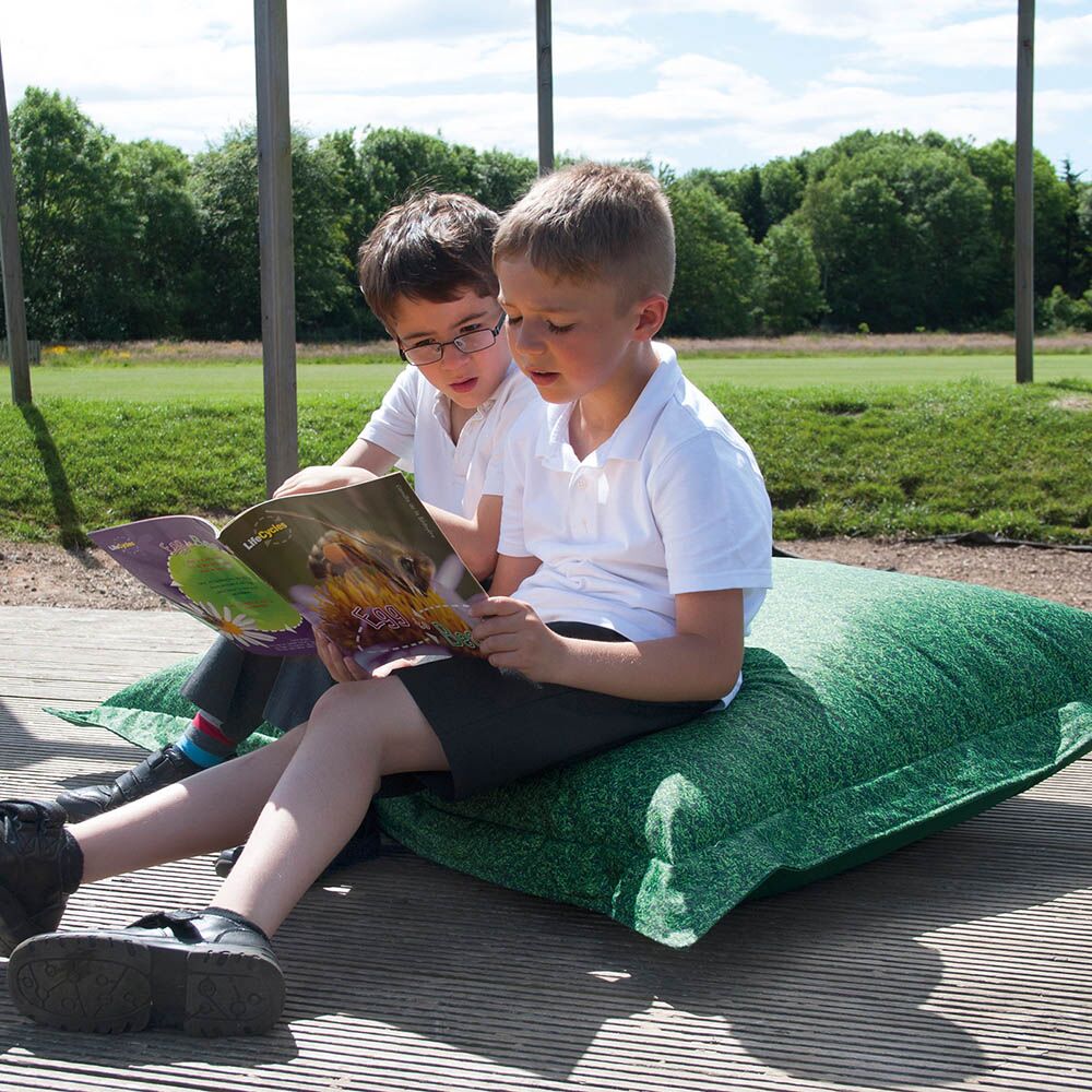 Grass Printed Childrens Floor Cushion - EASE