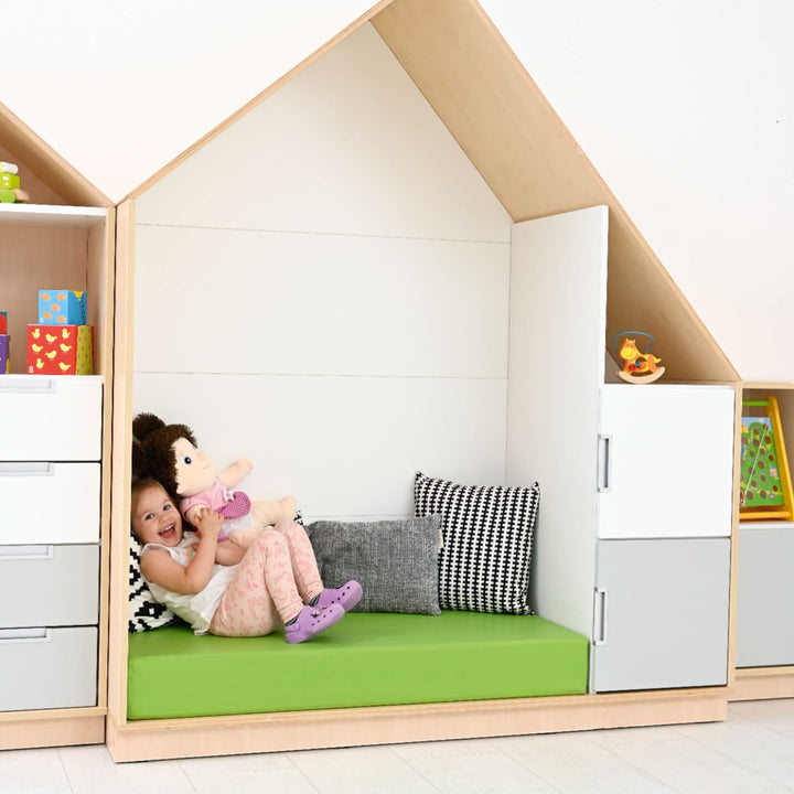 House Cabinet with 2 shelves - white - EASE