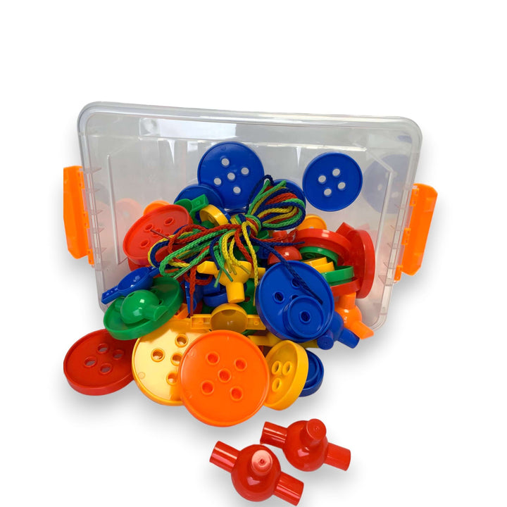 Lacing Buttons Construction Set 72pcs - EASE