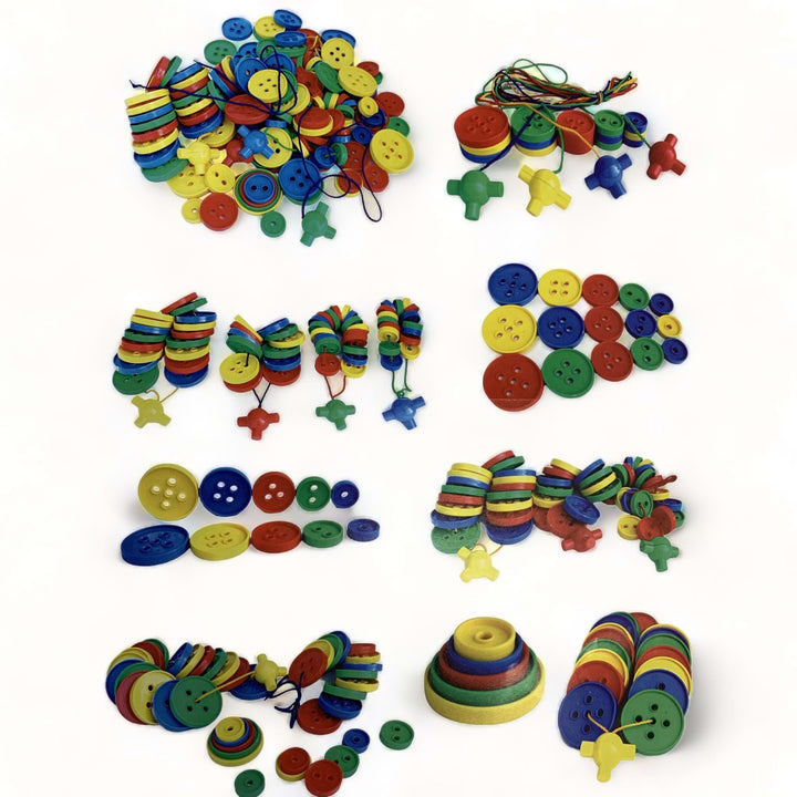 Lacing Buttons Construction Set 72pcs - EASE
