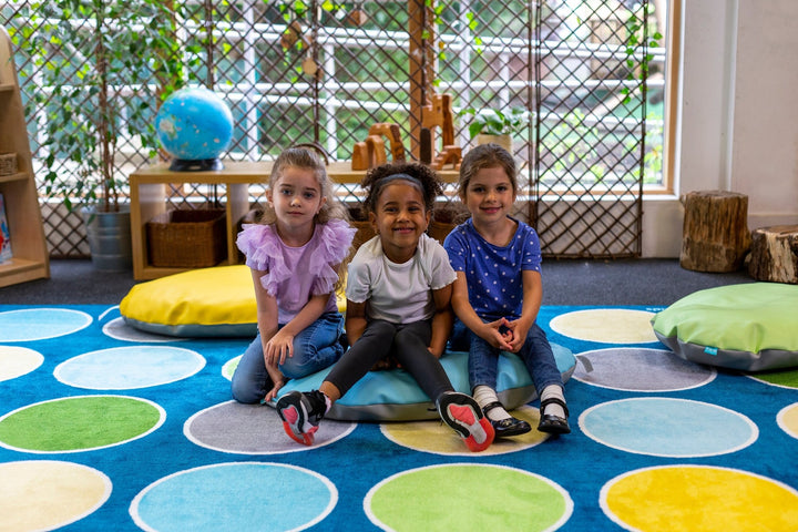 Lake Circles Rectangular Placement Carpet - EASE