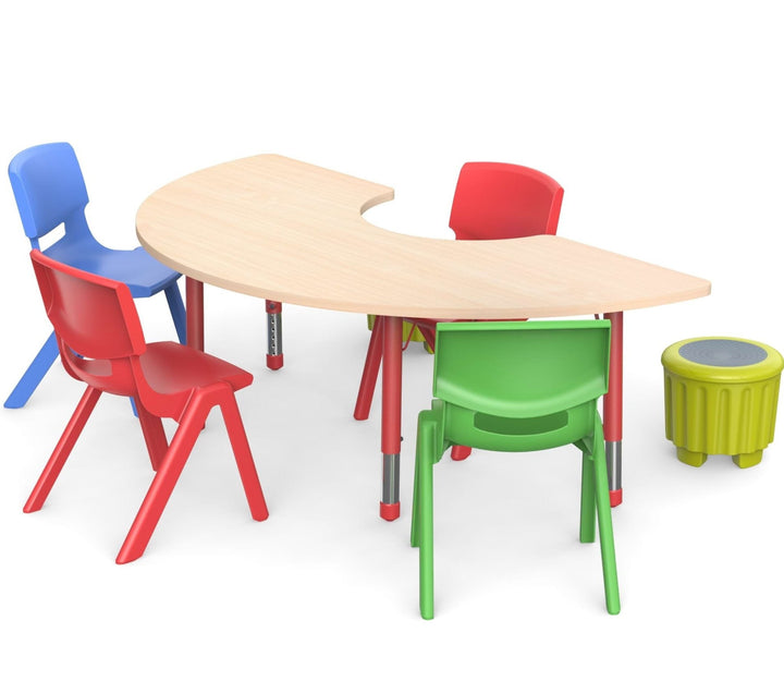 Large Adjustable Horseshoe Table - EASE