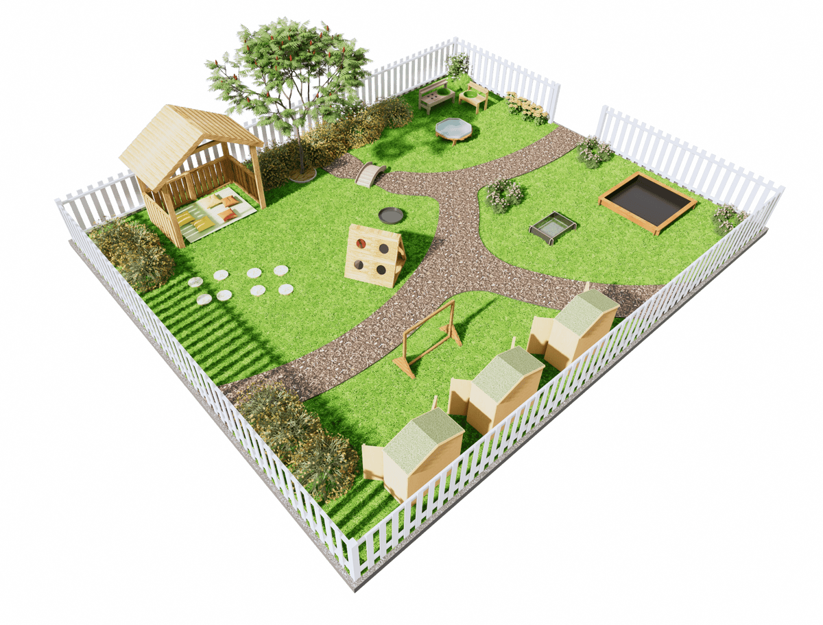 Large Baby Sensory Garden for Ages 0 - 2 - EASE