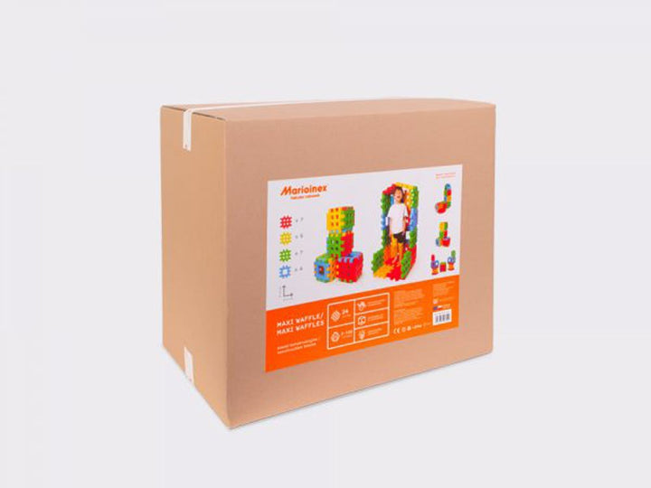 Large Construction Waffle Maxi [32 X 32 Cm] 24 Pcs - EASE