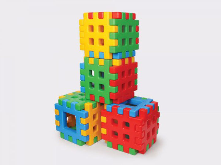 Large Construction Waffle Maxi [32 X 32 Cm] 24 Pcs - EASE