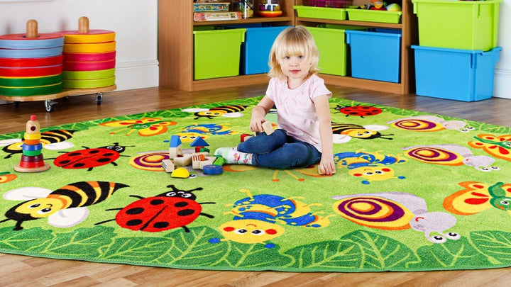 Large Corner Bugs Placement Carpet - EASE