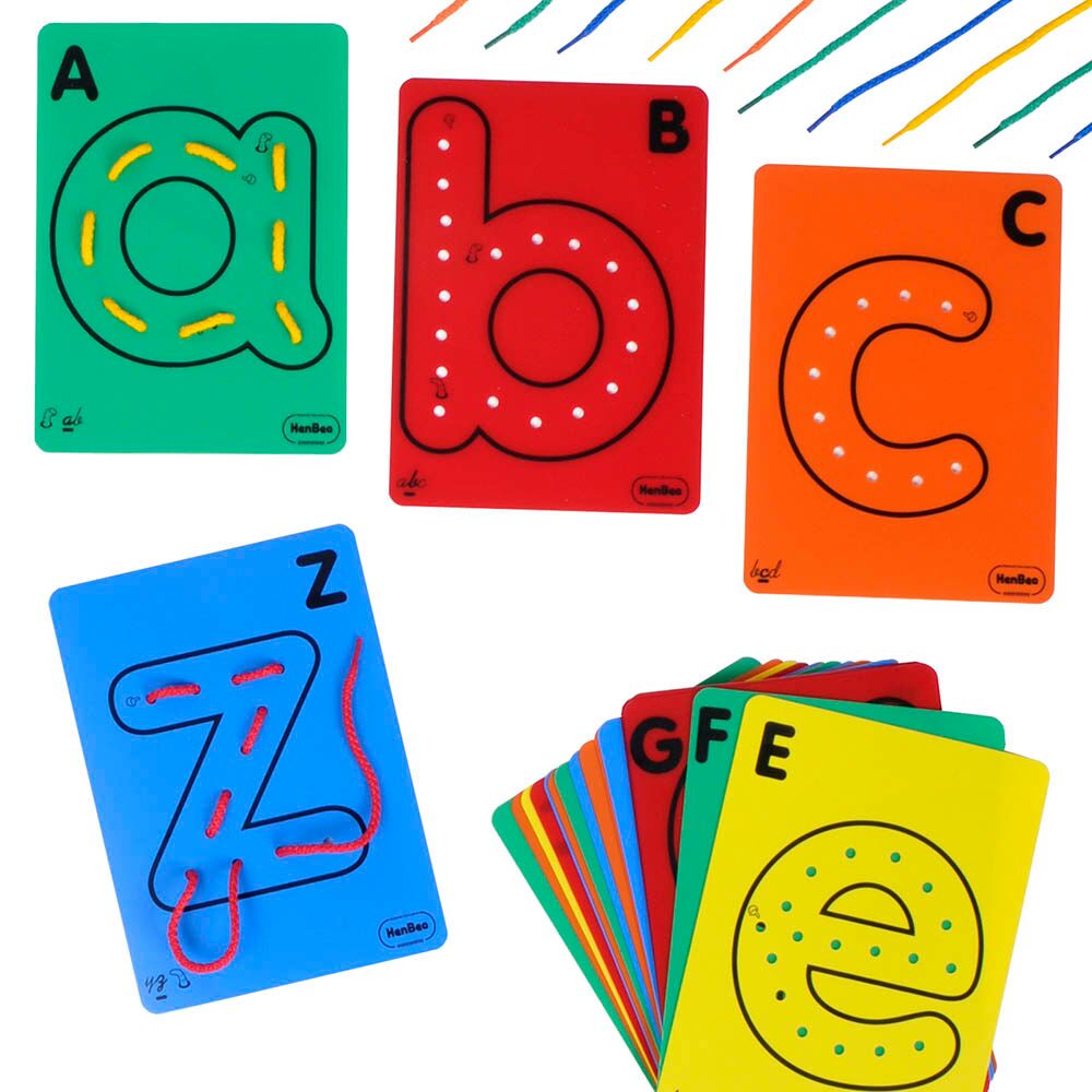 Large Lowercase Lacing and Threading Letters 26pk – EASE