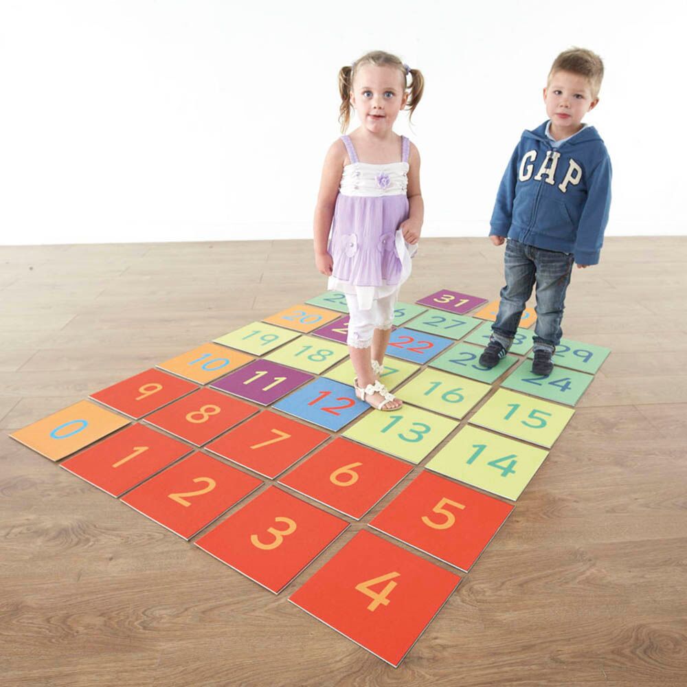 Large Outdoor Number Tiles 0 - 31 - EASE