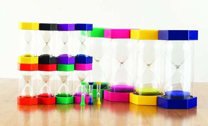 Large Visual Sand Timer - 5 Minute Blue - EASE