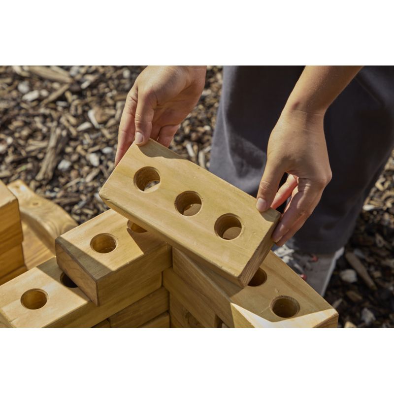 Lightweight Softwood Bricks - Pack of 30 - EASE