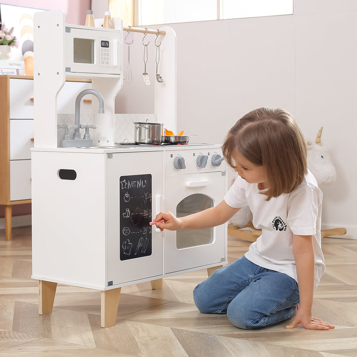 Little Chef's Kitchen with Light and Sound - Classic White - EASE