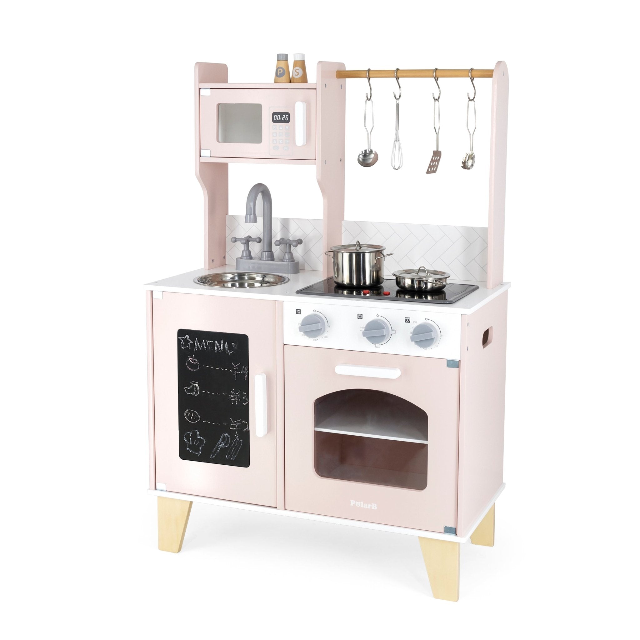 Little Chef's Kitchen with Light and Sound - Pretty Pink – EASE