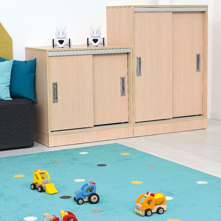 M cabinet with sliding doors - maple - EASE
