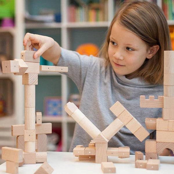 Magnetic Wooden Blocks 30pcs - EASE