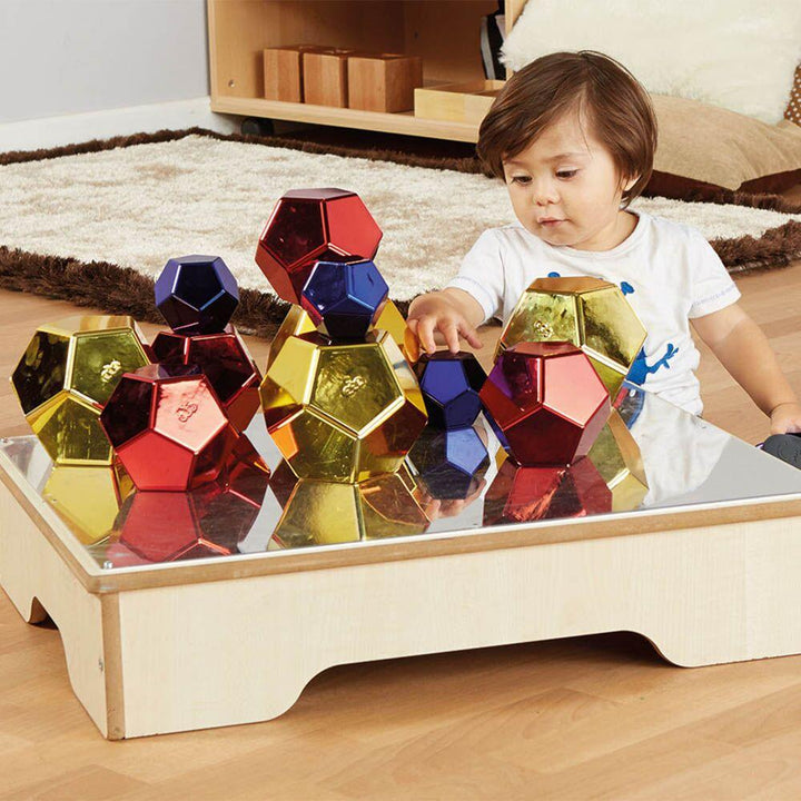 Marvellous Metallics Coloured Boulder Blocks 12pk - EASE